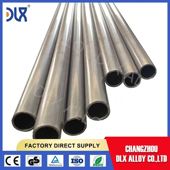 High Quality Seamless Grade 2 Titanium Tube Pipe for Titanium Exhaust Pipe