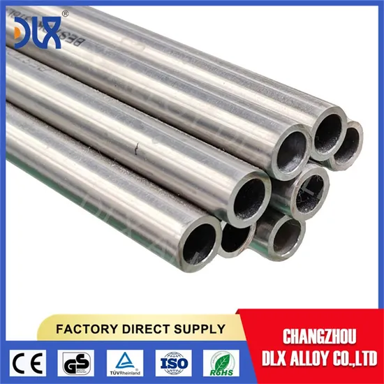 Factory Supply Pure Ti Tubes 2.5 Inches Gr1 Gr2 Gr3 Gr Gr7 Gr12 Titanium Exhaust Pipe