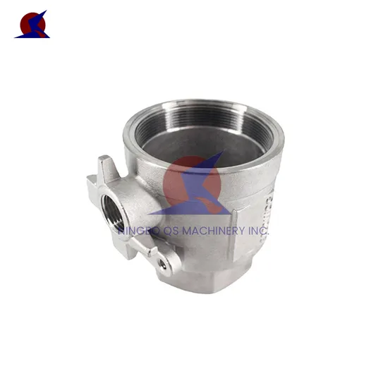 QS Machinery Titanium Investment Casting Companies OEM Investment Molding Process China Butterfly Valve Investment Casting 