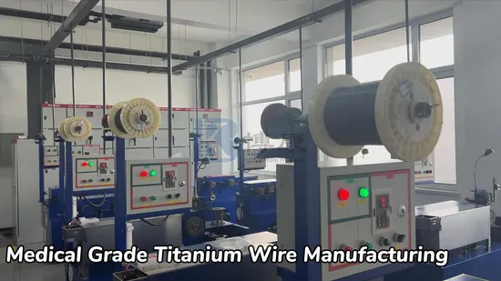Titanium Coil Wire for Industrial and Mechanical Processing Manufacturer Supply 