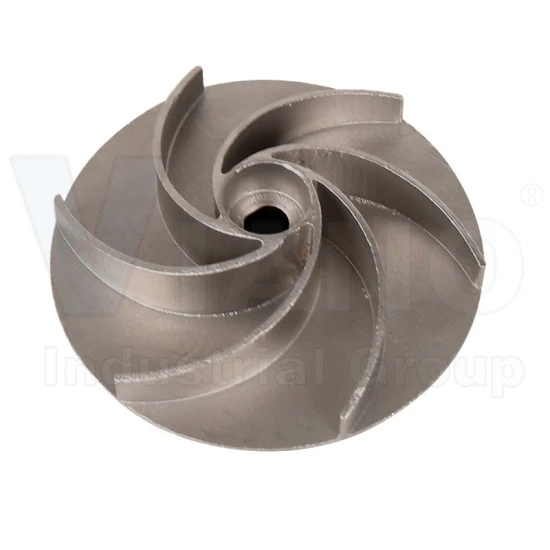 Titanium Investment Casting Pump Centrifugal Fan Impeller Customized Part