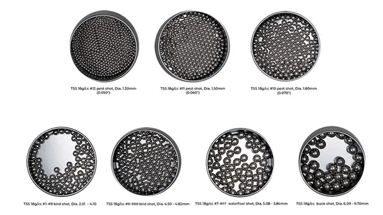 95wnife 18.0g/Cc Tungsten Super Shot 95% Pure Tungsten Ball #1#7#9#12 