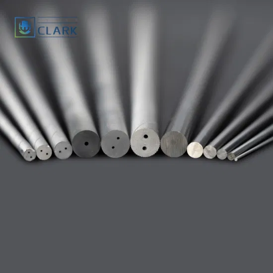 Cemented Carbide Blanks Solid Pure Tungsten Rod / Bar for Milling Drilling