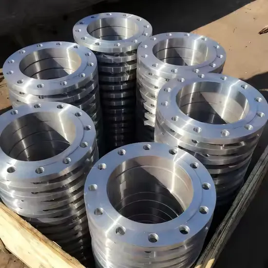 Titanium Flange Professional Processing Custom Stainless Steel Flange Large Diameter Flange Plate 