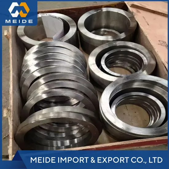 34CrNiMo6 Forged Steel Roller Ring Industrial Alloy Piercing Ring Hot Forging Process for Machinery 