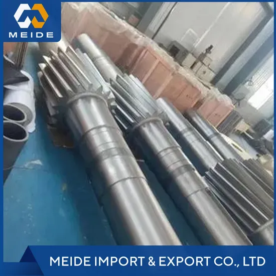 Satisfaction Guarantee High Quality Custom Forged Large Herringbone Gear Shaft 