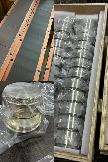 High Purity 99.99% Titanium Arc Target for Vacuum / PVD Coating Machine 