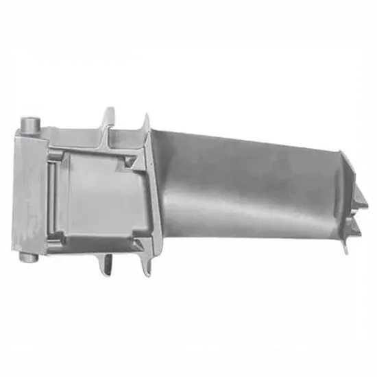 Casting for Compressor and Jet Engine Turbine Blades with Inconel 718 and Titanium Alloys 